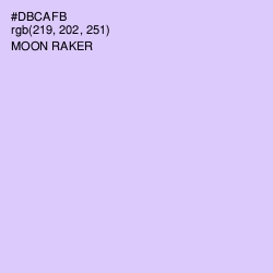 #DBCAFB - Moon Raker Color Image